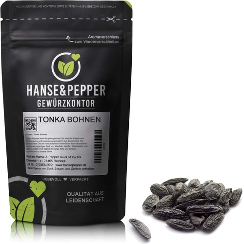 100g tonkabohnen aromatische - tonkabohnen,
