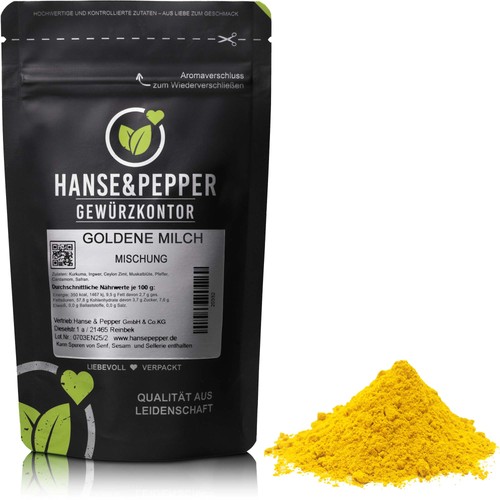 250g goldene milch - 250g, mischung