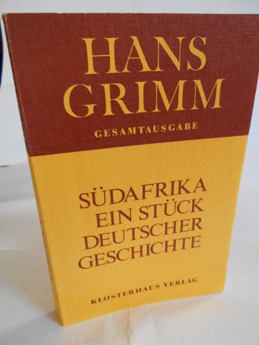 Hans grimm südafrika ein - hans,