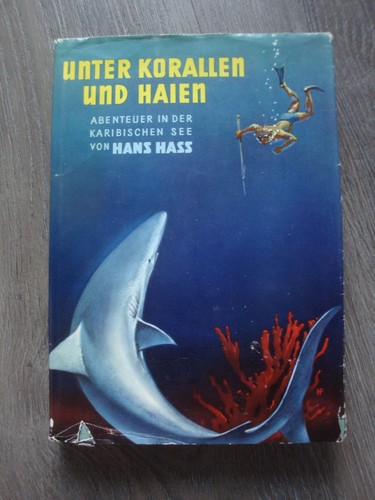 Hans hass unter korallen - unter, und