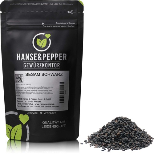 250g sesamsaat schwarz - 250g,