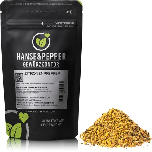 250g zitronenpfeffer fruchtige - 250g,